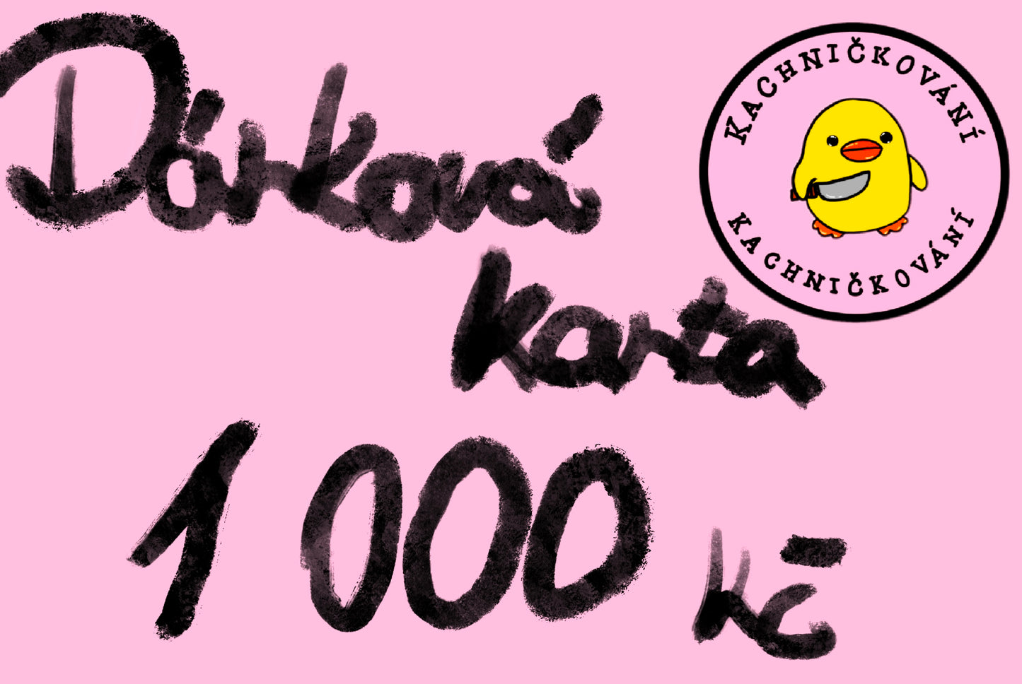 DÁRKOVÁ KARTA 1000Kč