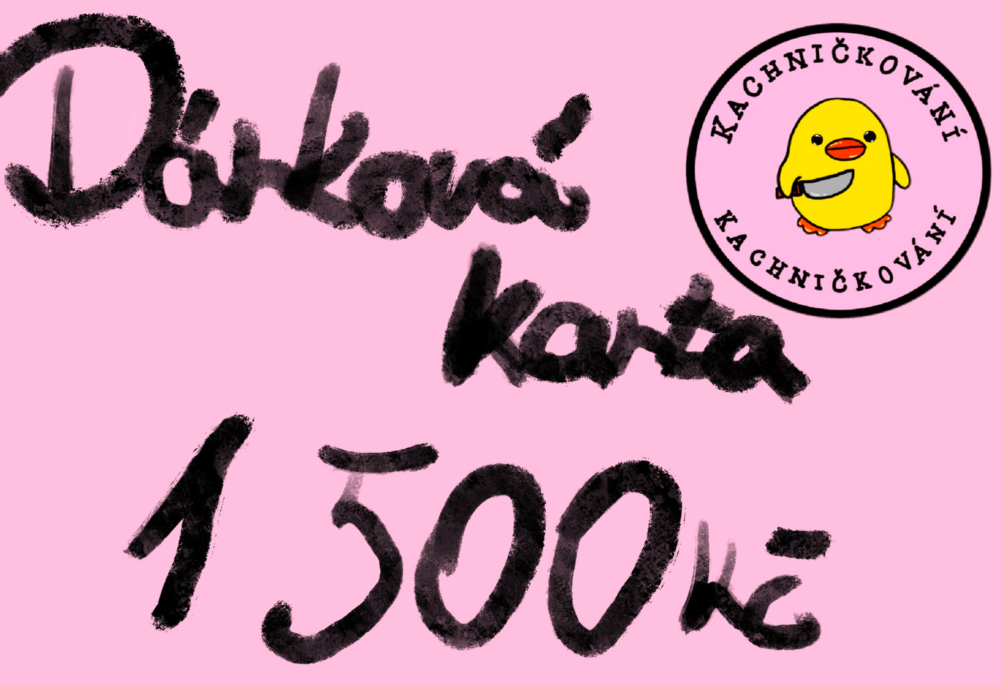 DÁRKOVÁ KARTA 1500Kč