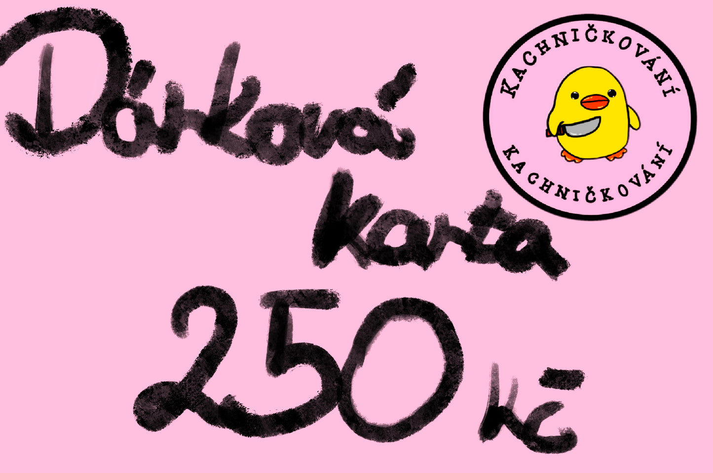 DÁRKOVÁ KARTA 250Kč